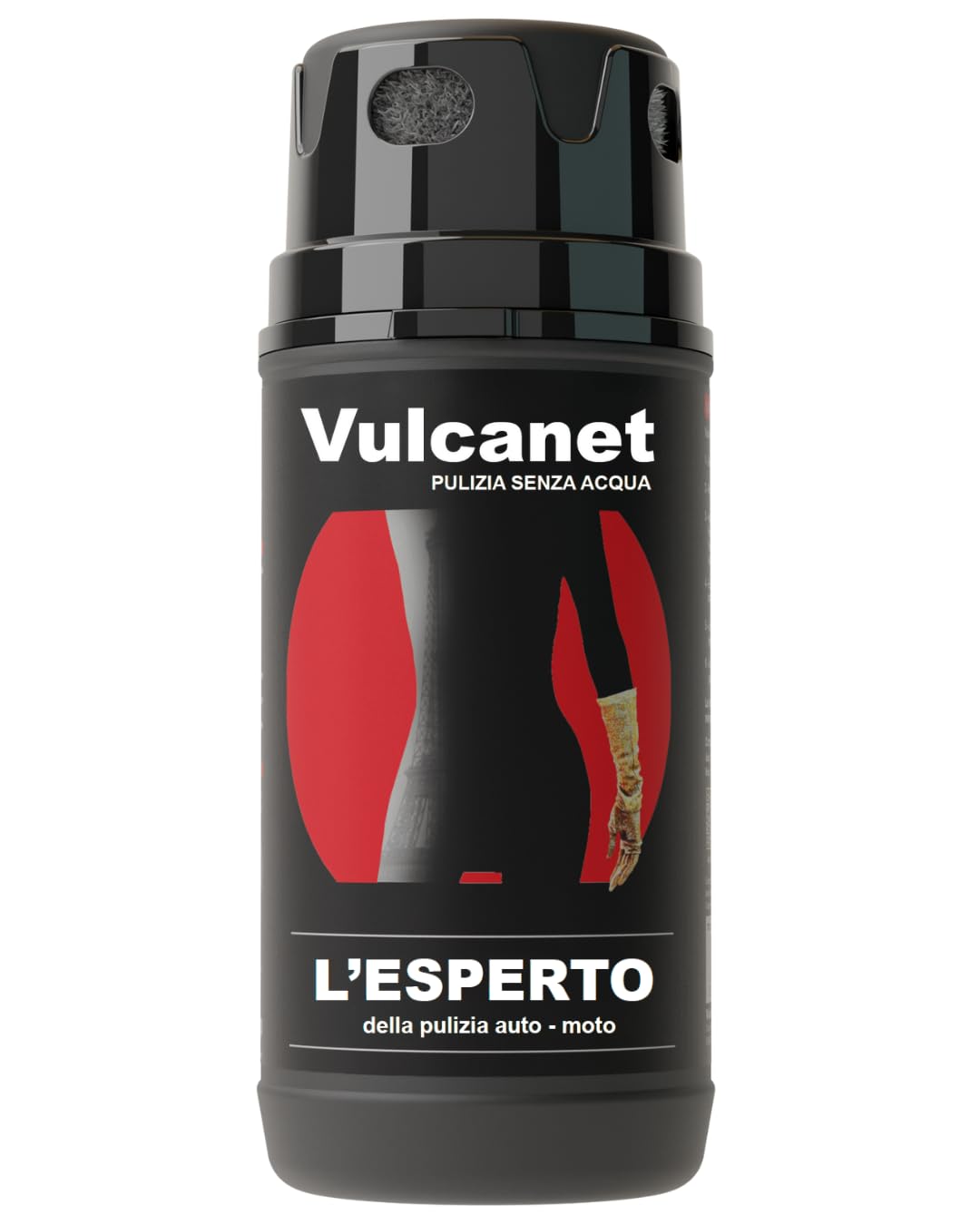 Vulcanet 80 Salviettine per la pulizia senza acqua + Microfibre