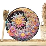 Cadeau idéal : offrez-vous la fascination fascinante de ce tambour amérindien, une magnifique pièce de décoration pour toutes les occasions et un bon choix pour les amateurs de musique chamaniques. Sa polyvalence en fait un choix de cadeau de Noël de première classe et un cadeau d'anniversaire parfait pour vos proches.