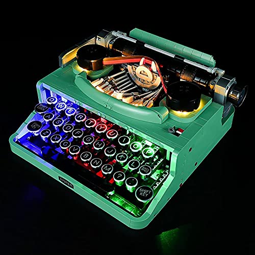 FYHCY Mit Fernbedienung Led Beleuchtung Set für Lego 21327 Typewriter,Led Licht Beleuchtungsset für Lego 21327(NUR Licht… – Bild 4