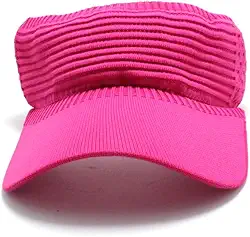 Viseira Feminina Aba Longa Tecido Respirável Praia Esportes