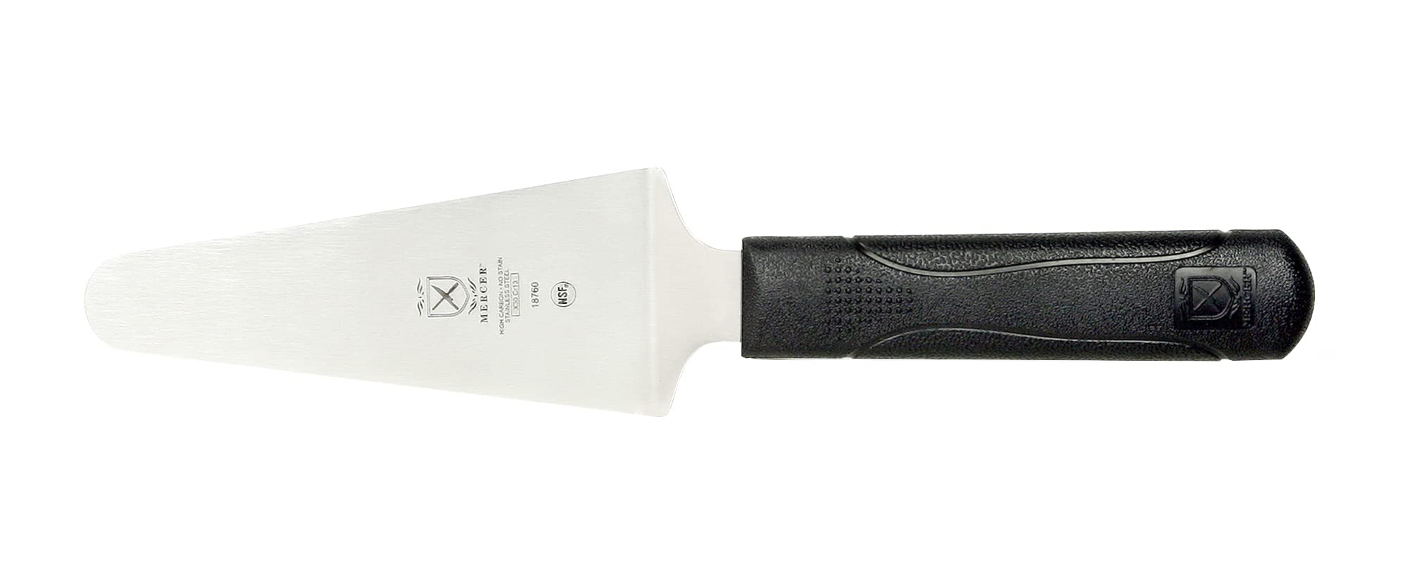 Mercer Culinary Millennia Pie Knife/Server, 5-Inch x 2-Inch Blade, Black Handle