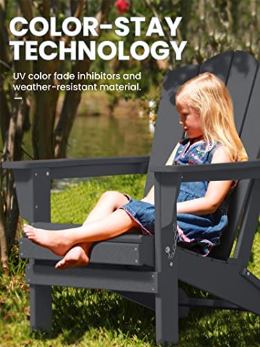 Kingyes Folding Adirondack Chair For Relaxing thumb #7