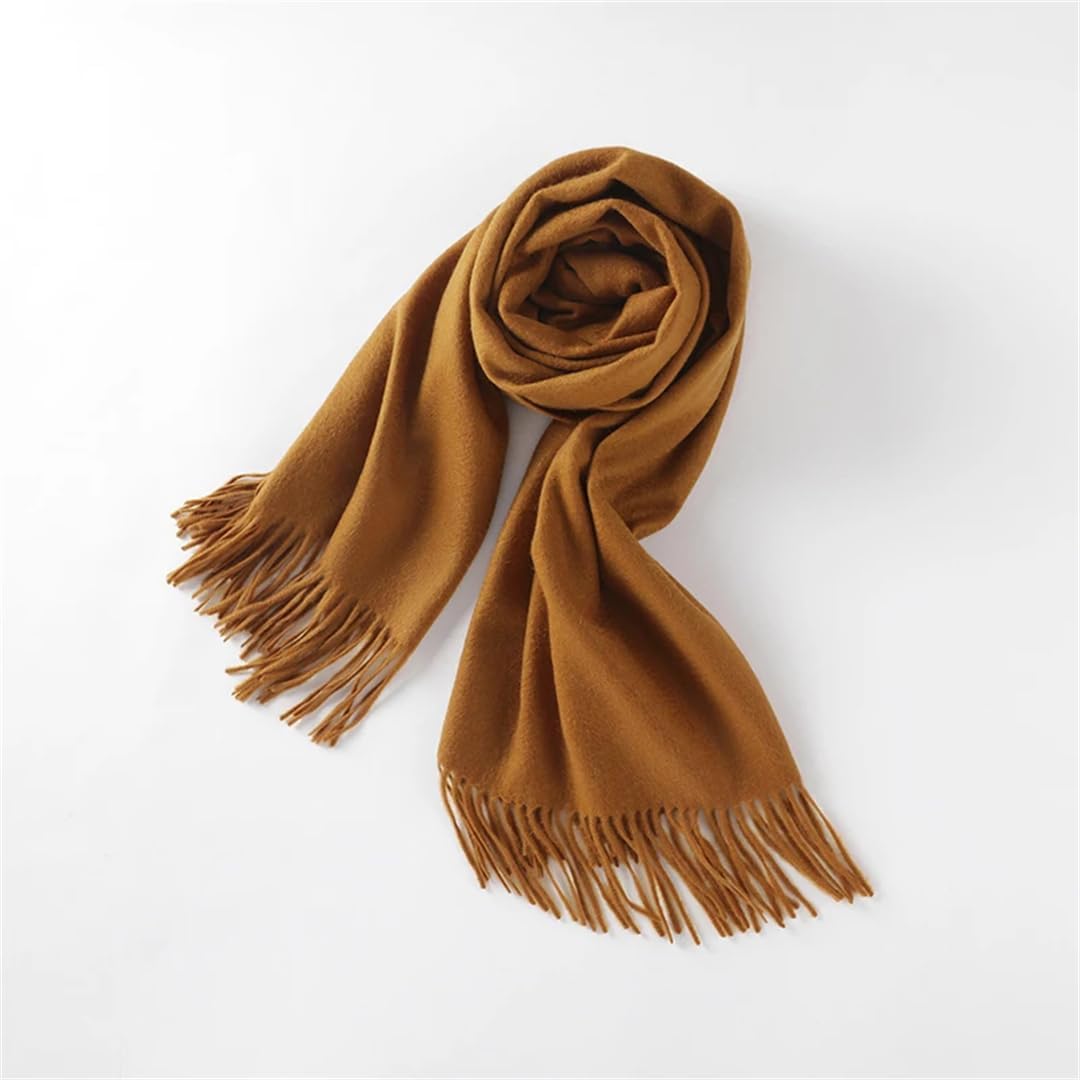 Cashmere Scarf Women Shawl Thickened Solid Color Men