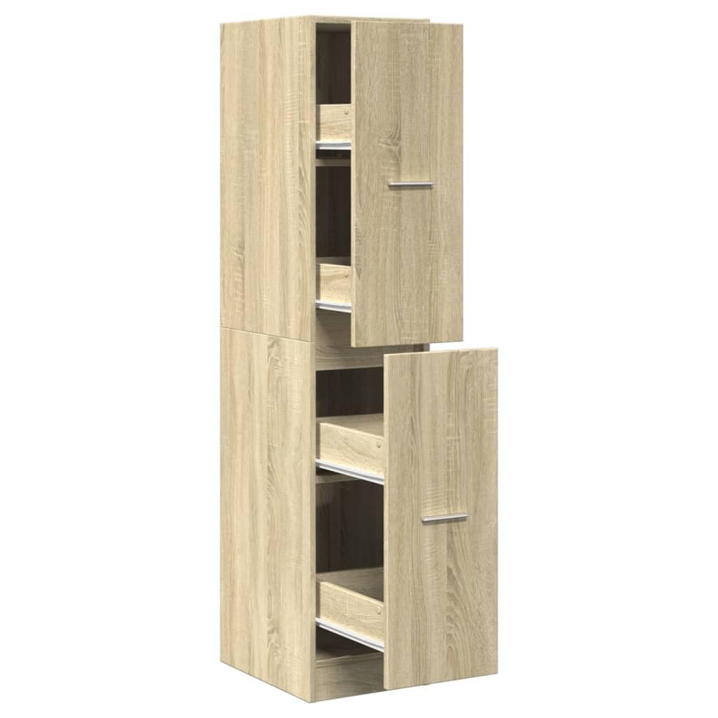 Générique Armoire d'apothicaire Chêne Sonoma 30x41x144,5 cm Bois d'ingénierie,Meubles,Armoires & Meubles de Rangement,Casiers & armoires de Rangement,855171