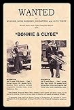 Bidesign Bonnie & Clyde Poster Custom Metal Sign 8X12in-Bar Cafe Restaurant Home Decor