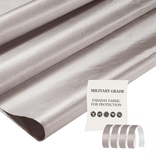 Faraday Fabric Military Grade Faraday Cage 43" W×118" L for