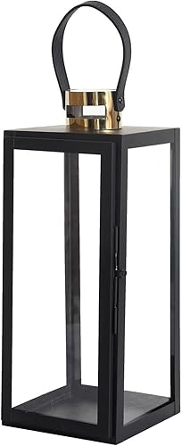 Miniatura 3 de Efavormart 20.0in - Centro de mesa de metal de acero inoxidable, faroles de vela para exteriores