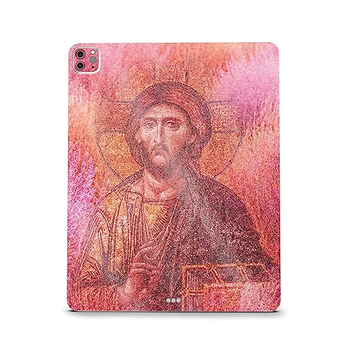 Image of MightySkins Carbon Fiber Skin Compatible with Apple iPad Pro 12.9 inch M2 6th Gen (2022) Full Wrap Kit - Holy Lavendar | Protective, Durable Textured Carbon Fiber Finish | Easy to Apply | Made in The USA