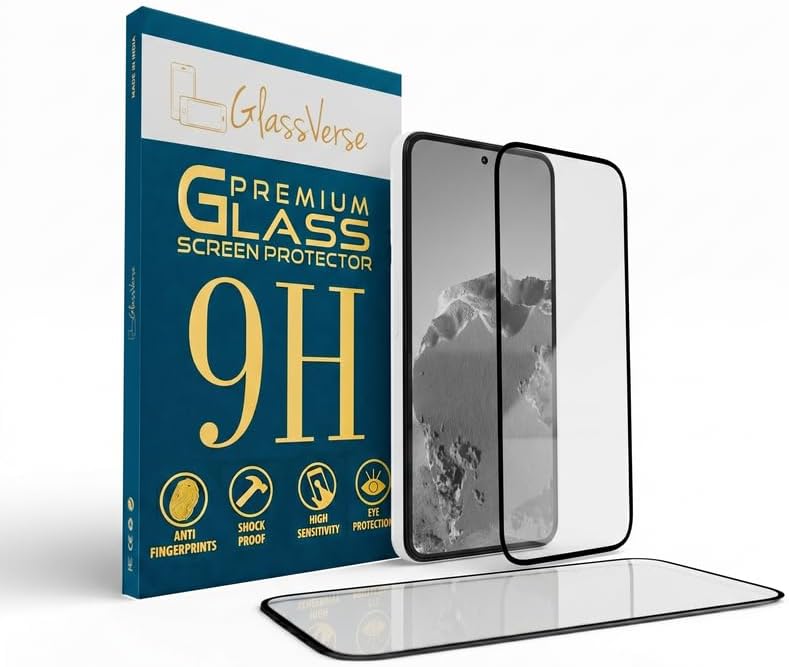 GlassVerse Toughened Oleophobic Tempered Glass For Nothing CMF Phone 2 Pro (PACK OF 1) with Free Installation Kit Full screen Coverage - 6.77 inch