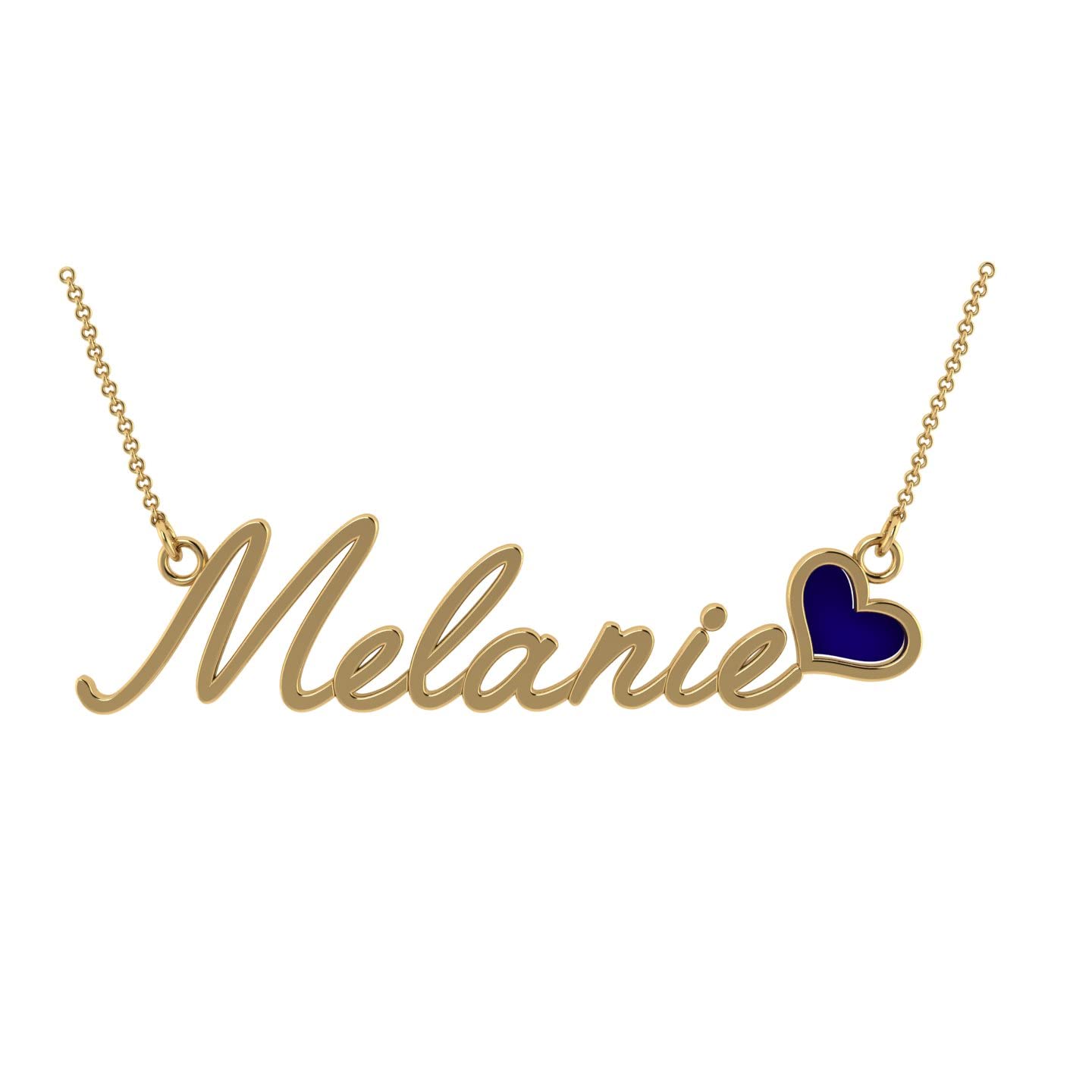 Silver Style Personalised Name Necklace for Women | Customized Name Enamel Heart Pendant Necklaces for Girls | Custom Jewellery Gift for Wife, Anniversary, Wedding, Birthday, Engagement Unique Gifts (B09SHRTNJY) Amazon Price History, Amazon Price Tracker