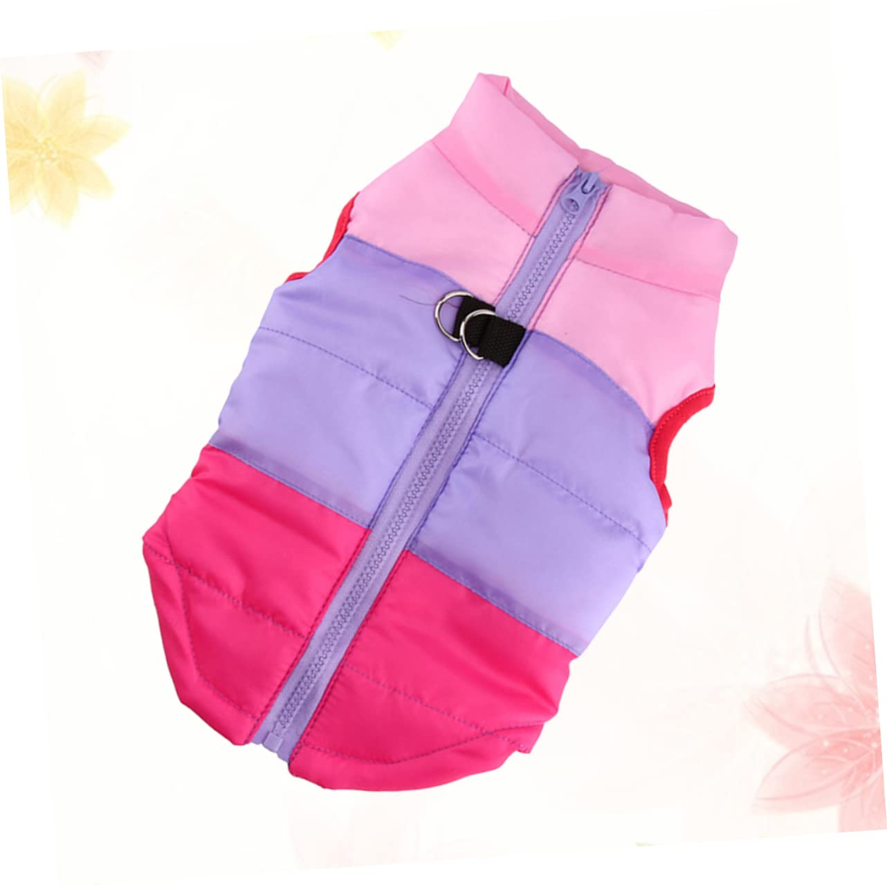 Beavorty 3 Pièces De Fournitures pour Animaux De Compagnie Manteau De Gilet Doux Et Chaud pour Chien Vêtements Élégants pour Chien en Rose Et