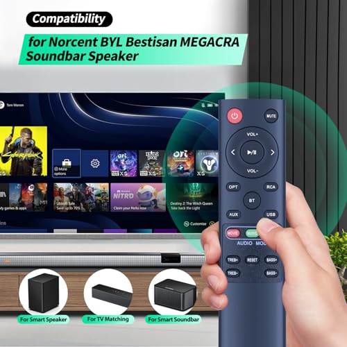 Télécommande de rechange barre de son résout vos touches cassées