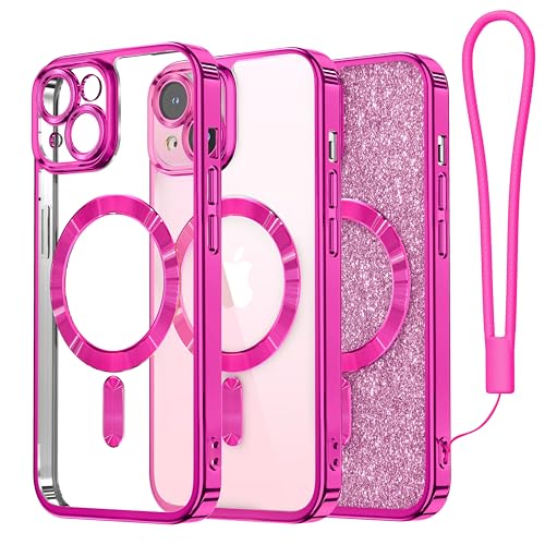 Coque iPhone 15 haut de gamme Meifigno protection d'objectif totale et anneau MagSafe