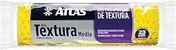 Pincéis Atlas 110/65 Rolo de Textura Media de Espuma 23Cm