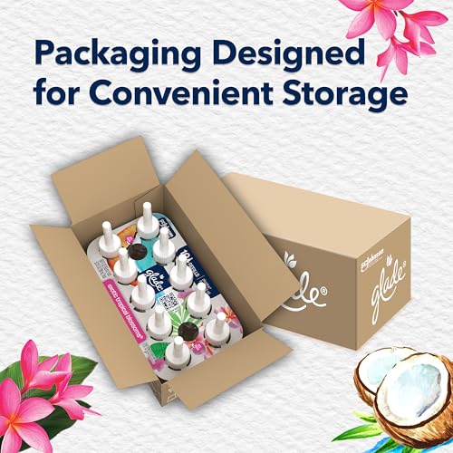 Glade PlugIns Air Freshener Refills, Exotic Tropical Blossoms, 10 Count - image 8