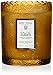 Voluspa Baltic Amber Scalloped Edge Boxed Glass Candle, 6.2 Ounces