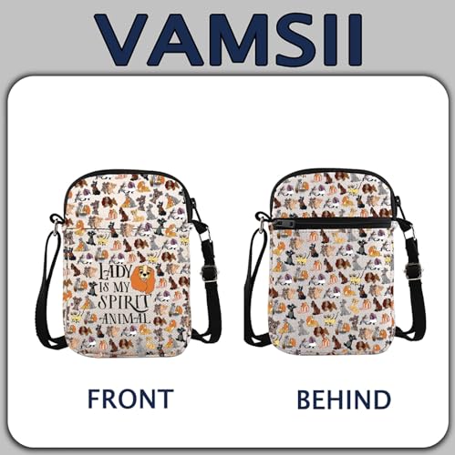 Lady Crossbody Bag Dog Lady Fans Gift Lady Is My Spirit Animal Gift3