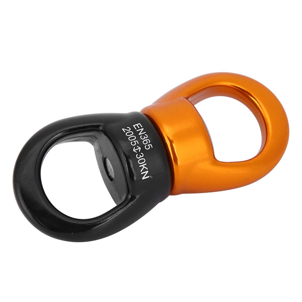 Tomantery Climbing Universal Wheel, Lightweight AluminumMagnesium Alloy Widely Used Climbing Rotation Connector Rock Climbing Tool for Rock Climbing
