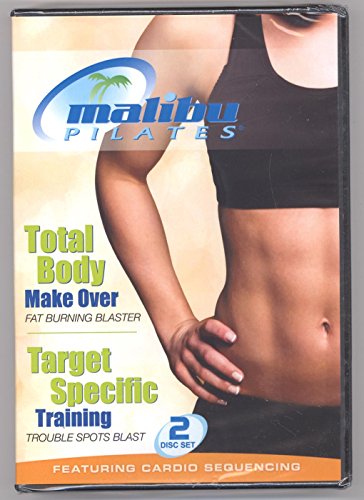 Malibu Pilates Total Body Make Over Target Specific Training 2-Disc Set
