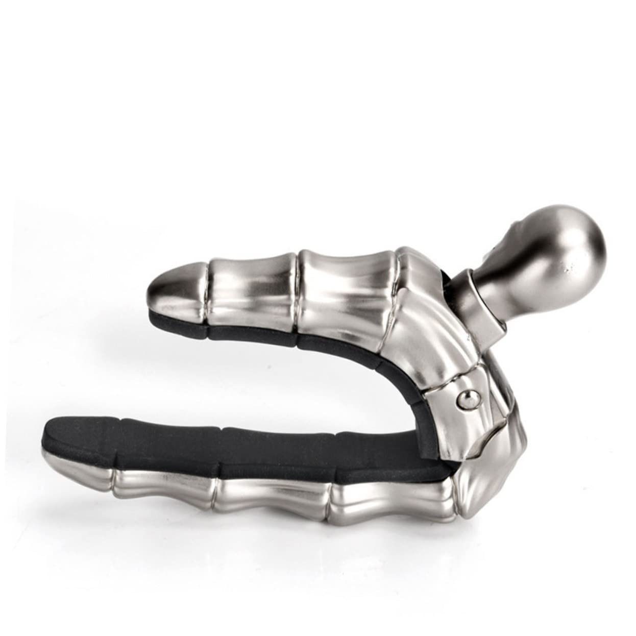 Kisangel 2 Piezas Capo de Guitarra con Diseño de Calavera Práctico Clip para Guitarra y Ukelele Accesorio Musical Elegante y Duradero para Profesionales y Principiantes para Fiestas de