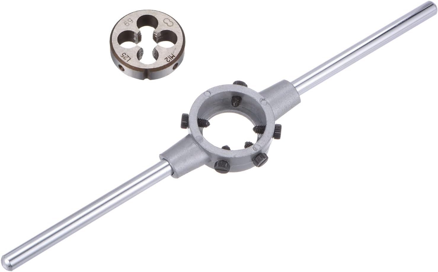 M12 1.25 IRWIN 9742 Hex Die, 12-1.25mm Thread, 1