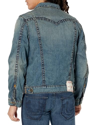 Image of True Religion Men's Jimmy Jacket Discharge Bandana, Black