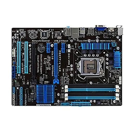 Panel De Control Apto para ASUS P8Z77-V LX2 Placa Base de computadora LGA 1155 DDR3 para Placa Base de Escritorio Intel Z77 P8Z77 SATA II PCI-E X16