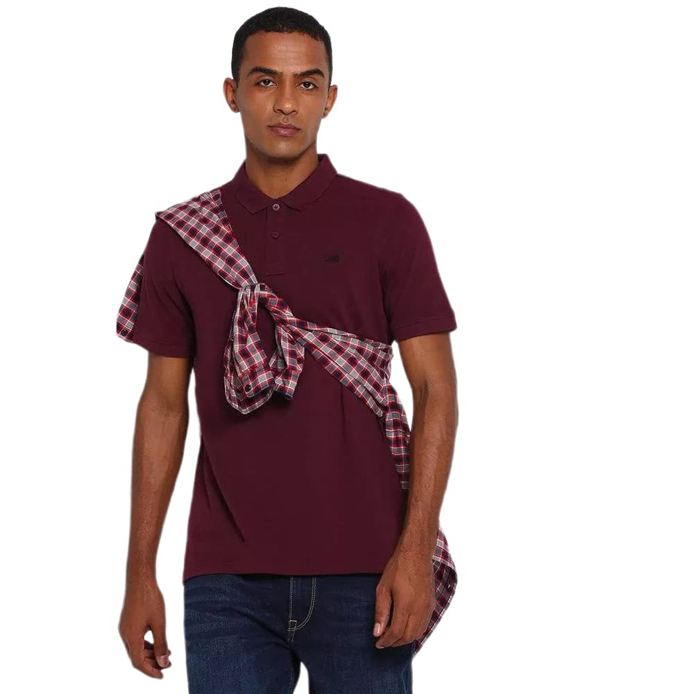 LeeMen's Solid Regular Fit T-Shirt