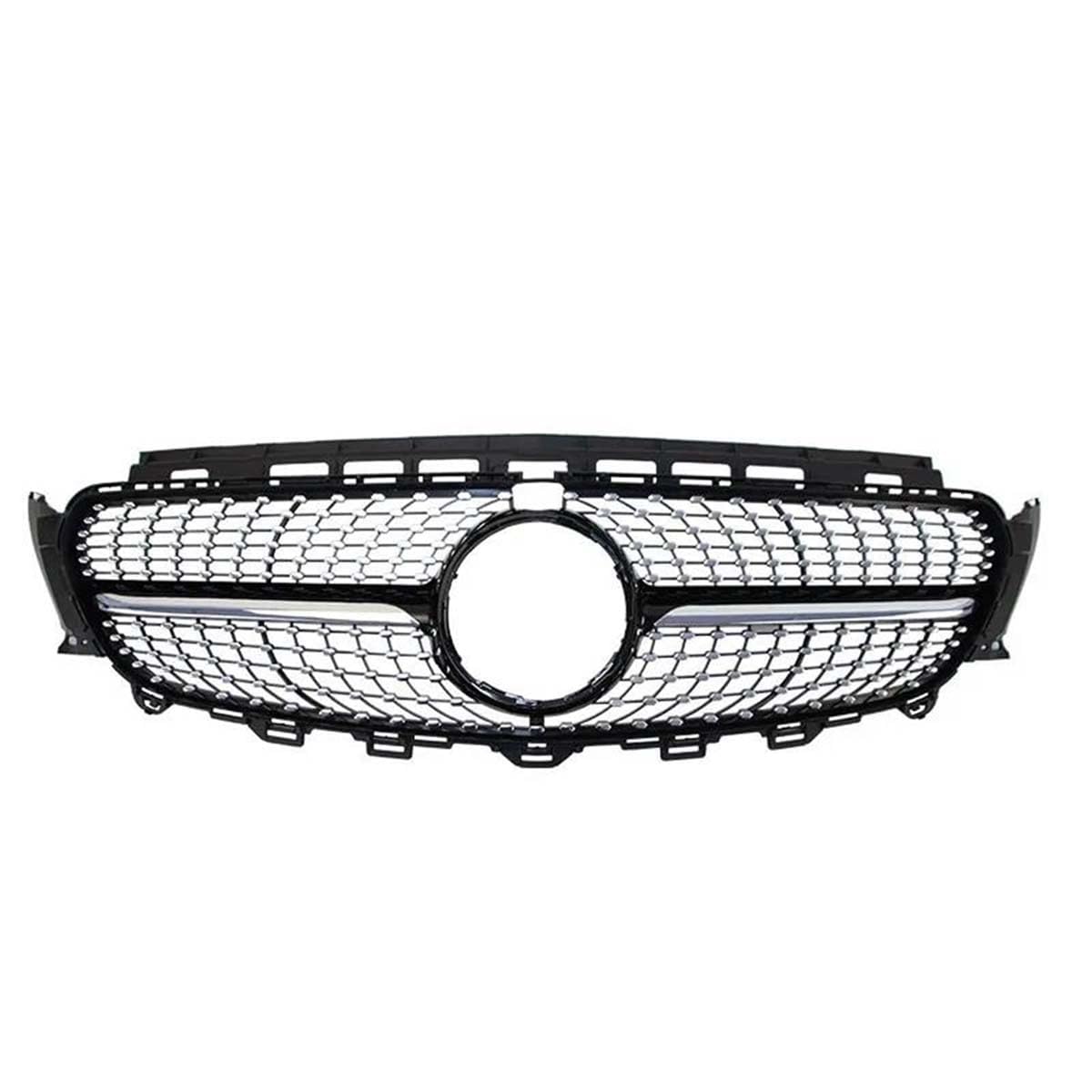 LgeQWWs Front grille,Compatible with Mercedes-Benz E-Class W213 E200 E300 E400 E500 E550 2016-2020,Front Grille Parts