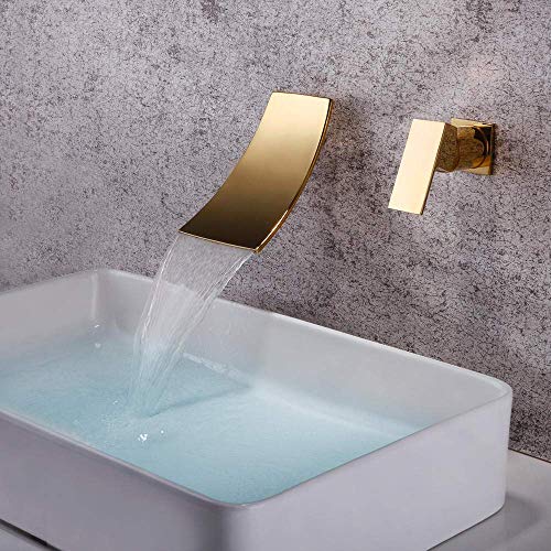 Robinet d'évier cascade à fixation murale pour optimiser l'espace de cuisine