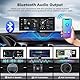10.26 Zoll Wireless Carplay Android Auto Display, Tragbares Autoradios mit 4K Dashcam+1080P Rückfahrkamera, Siri/Google Assistant, GPS Navigation, Bluetooth, Mirror Link, FM, 64G TF für All Vehicles