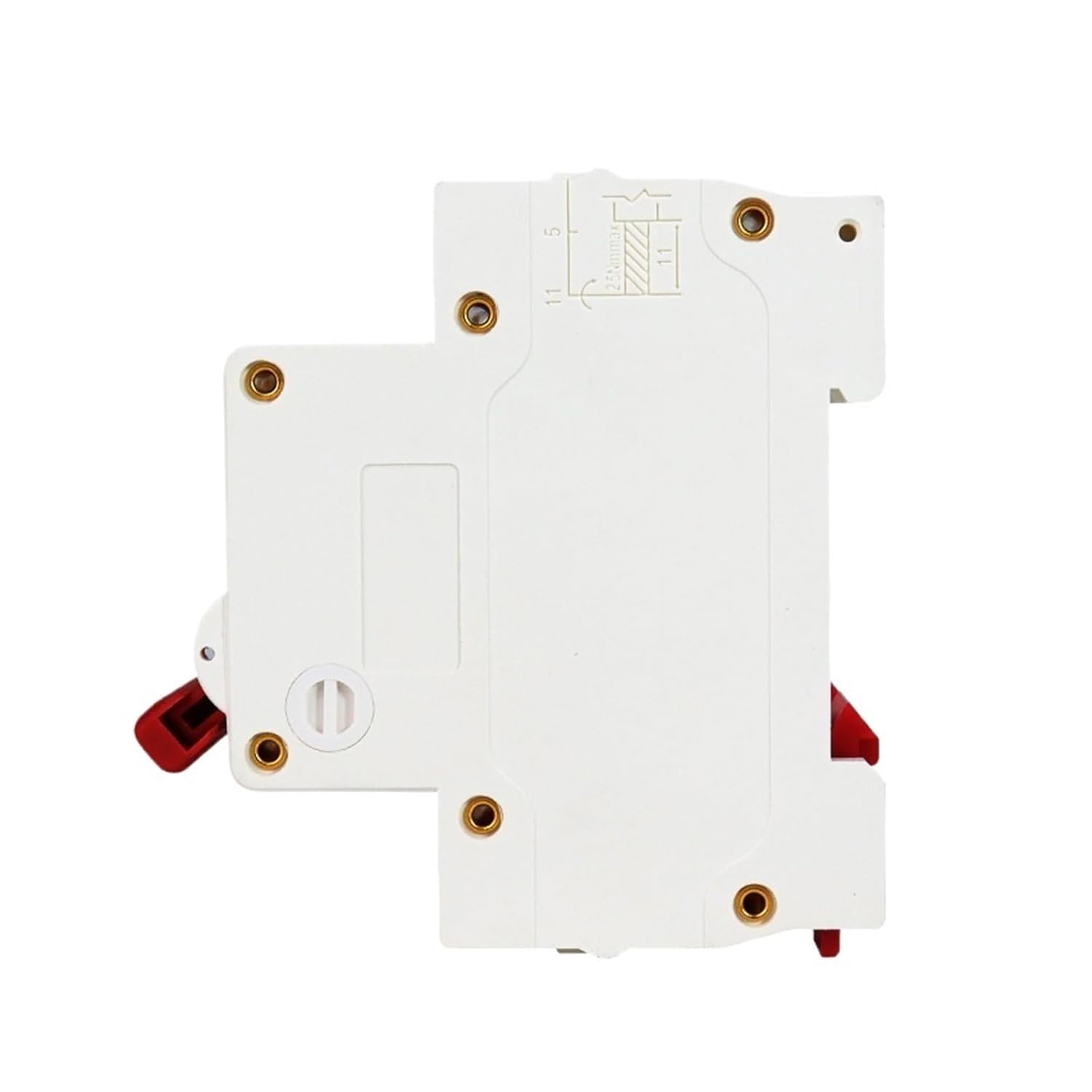 FXBZ-63 2P DC 1000V Solar Circuit Breaker 6A 10A 20A 25A 32A 40A 50A 63A DC1000v photovoltaic Rail Battery Switch(32A)