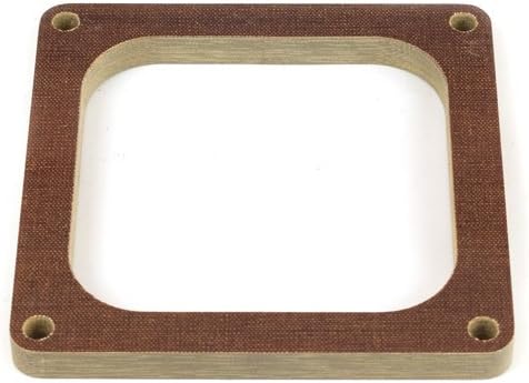 Espaçador de carburador fenólico Canton Racing Products 85-202 para Holley 4500 aberto – 1/2" (1,27 cm), 1 unidade