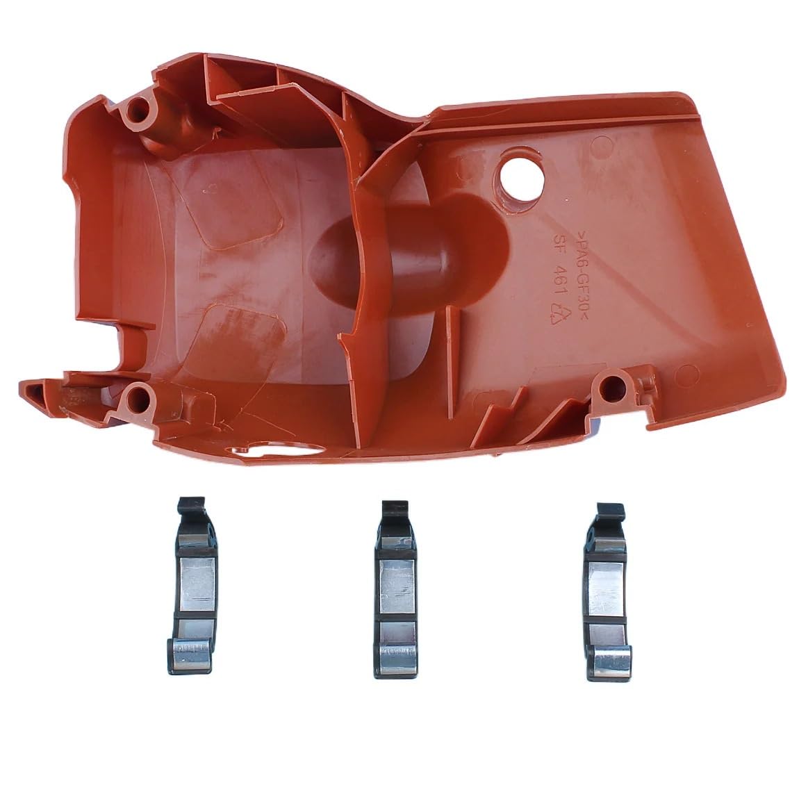 Zxhozdm One Color Top Cylinder Engine For Cover Shroud W Clip Buckle For 445 445E 450 450E Бензопила Chainsaw