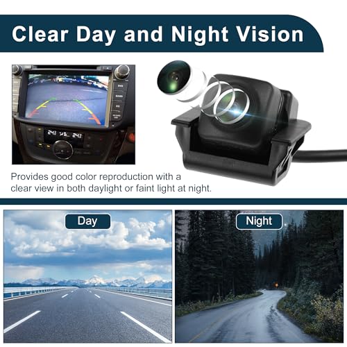 Image of Rear View Camera for Honda CRV 2017-2020 120-180 Degree No.39530TLAA01 License Plate Park Assist Camera Backup Reverse Camera