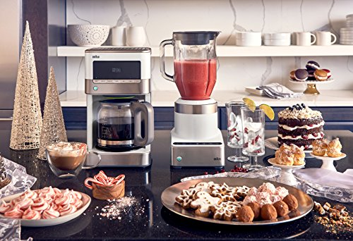 Braun JB7350 WHS PureMix Power Countertop Blender with Thermal Resistant Glass Jug, 56 Fl. Oz, White - Thumbnail 4