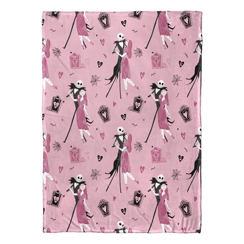 Image of Northwest Nightmare Before Christmas Silk Touch Throw Blanket, 50" x 70", Misfit Tango