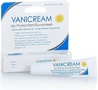 Vanicream Lip Protectant | Sunscreen Spf 30 Tube | Fragrance & Gluten Free