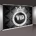 MTMETY Fantasy Silver VIP Crown Backdrop Sweet 16 Birthday Party Photography Background Props Vinyl Photography Video Backdrop (7x5 ft)