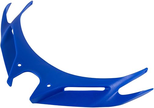 Front Aerodynamic Winglet ABS Plastic Spoiler Motorcycle Fairing Accessories for Ninja 400 2018-2020 for Ninja 250 2018-2020 Blue