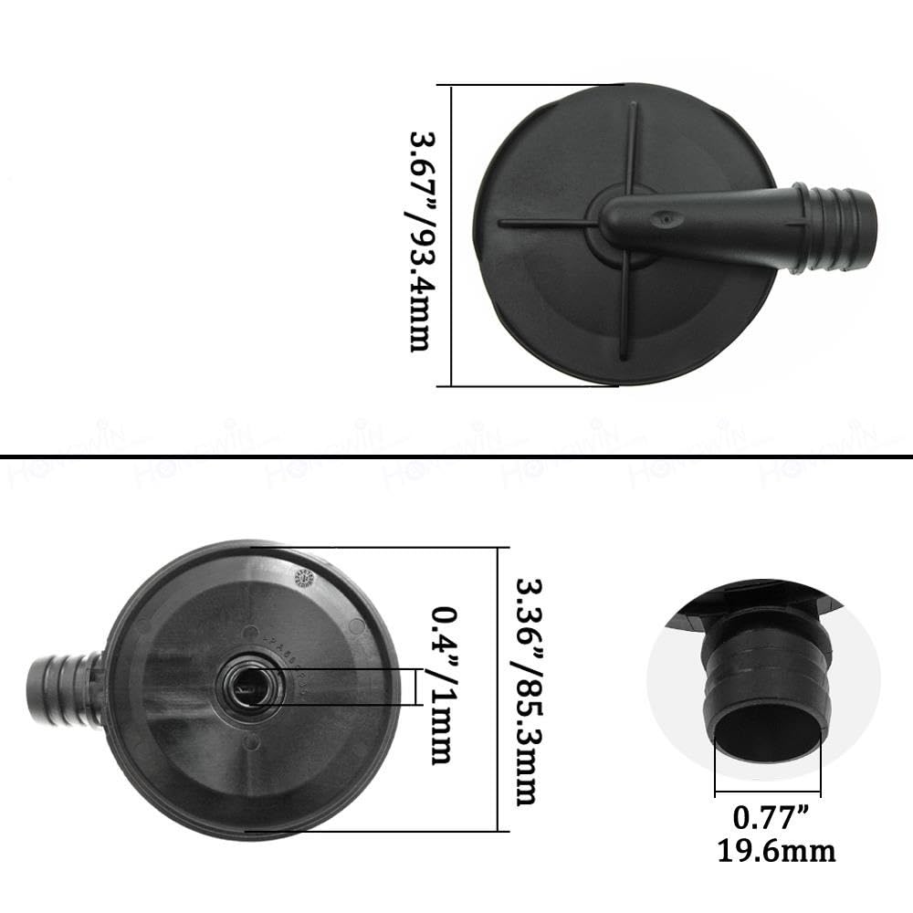 Soupape PCV Couvercle de Valve, Membrane reniflard carter, adapté pour VW Passat, Golf, Skoda, Audi A4 A6 Soupape de ventilation positive du carter