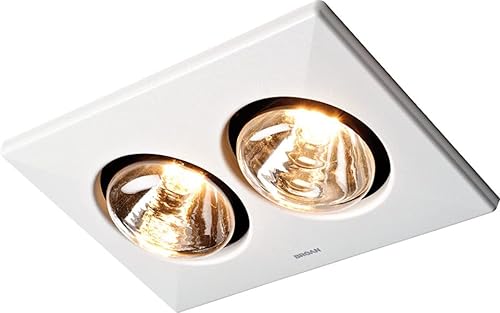 Miniatura 6 de Broan Ventilation ventilador de baño con luz, Blanco, 164