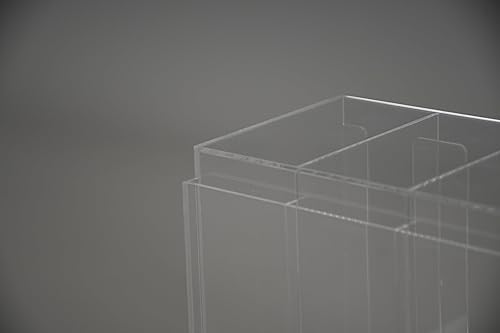 Miniatura 6 de Dispensador de paquete de refuerzo de acrílico de 3 ranuras para tarjetas comerciales