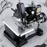 overlock pc que es 【PUNTADA AJUSTABLE】: La longitud y el ancho de la puntada se pueden ajustar. Simplemente gire el dial de ajuste de longitud de puntada para cambiar la longitud de puntada entre 1,5 mm y 3,2 mm. Ajustar el ancho de puntada puede suavizar las costuras.