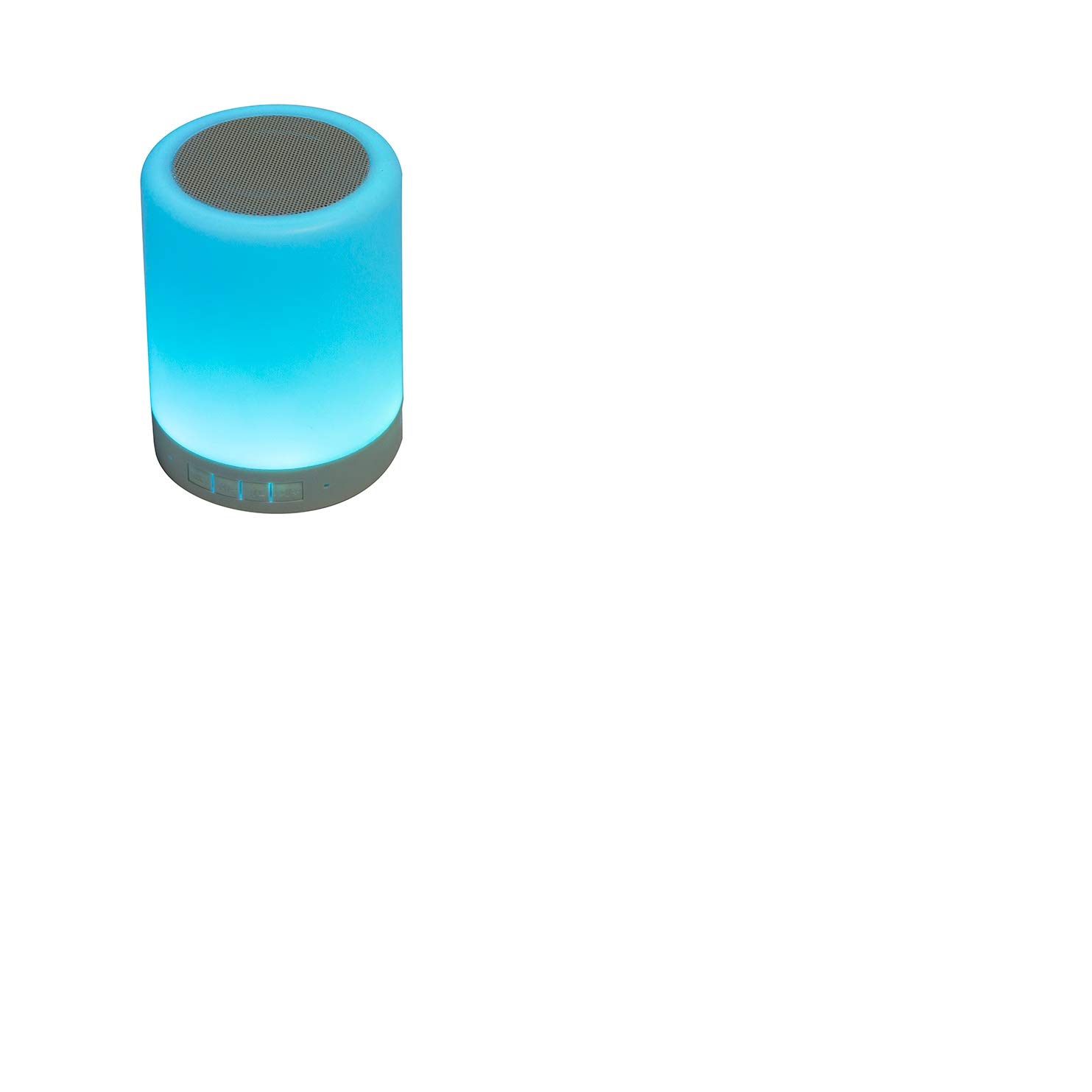 LED Touch Lamp 3 Watt Truly Wireless Bluetooth Portable Speaker Blue