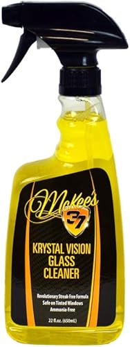 McKee's 37 Krystal Vision Limpiador de vidrio (sin limpiador sin manchas de amoniaco), 22 onzas líquidas