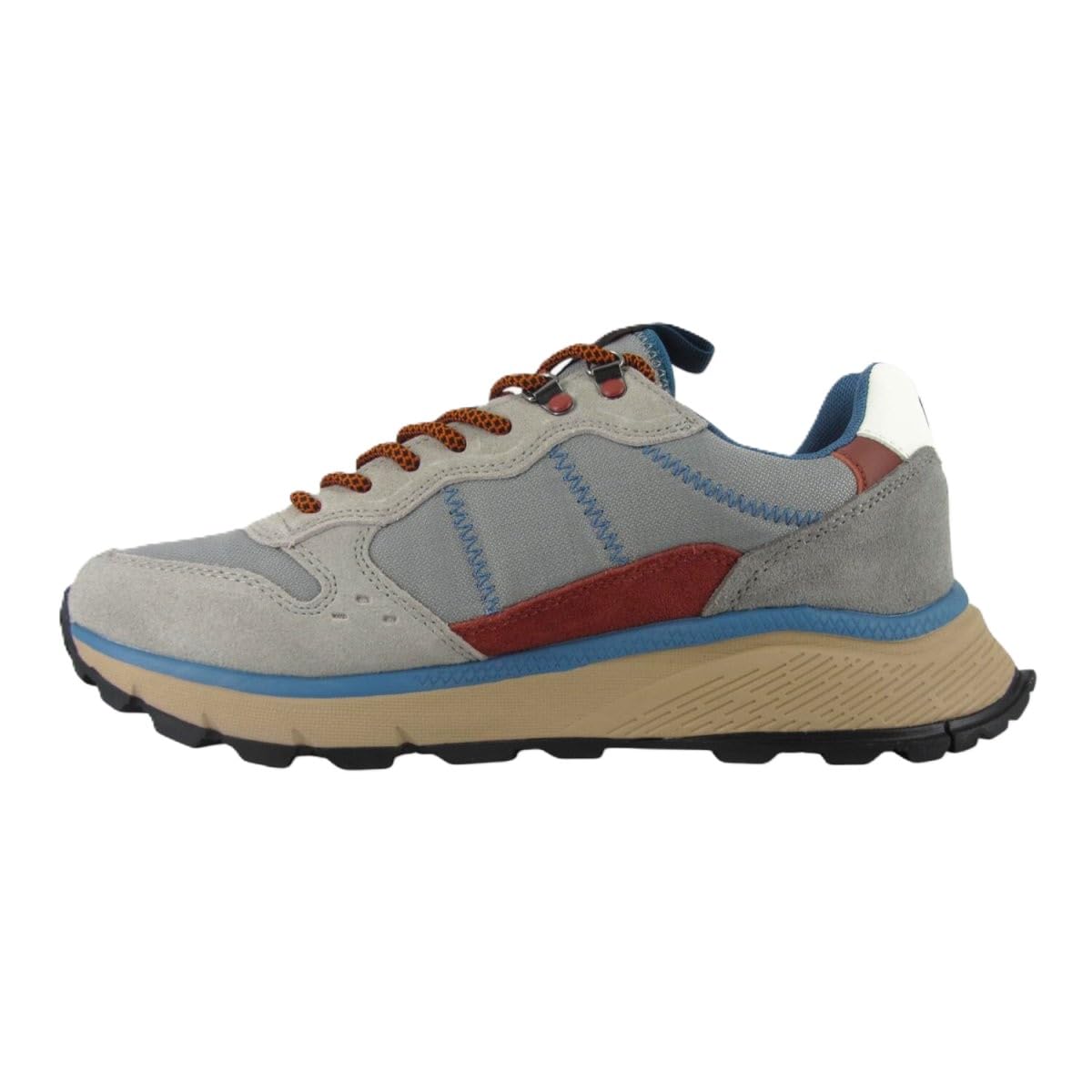 SUN68 Z45130-06 Fire Camping Sneaker Uomo (Grigio, Sistema Taglie Calzature Eu, Adulto, Uomo, Numero, Media, 43)-image