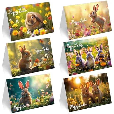 Happy Easter Cards Multipack with Envelopes Cover