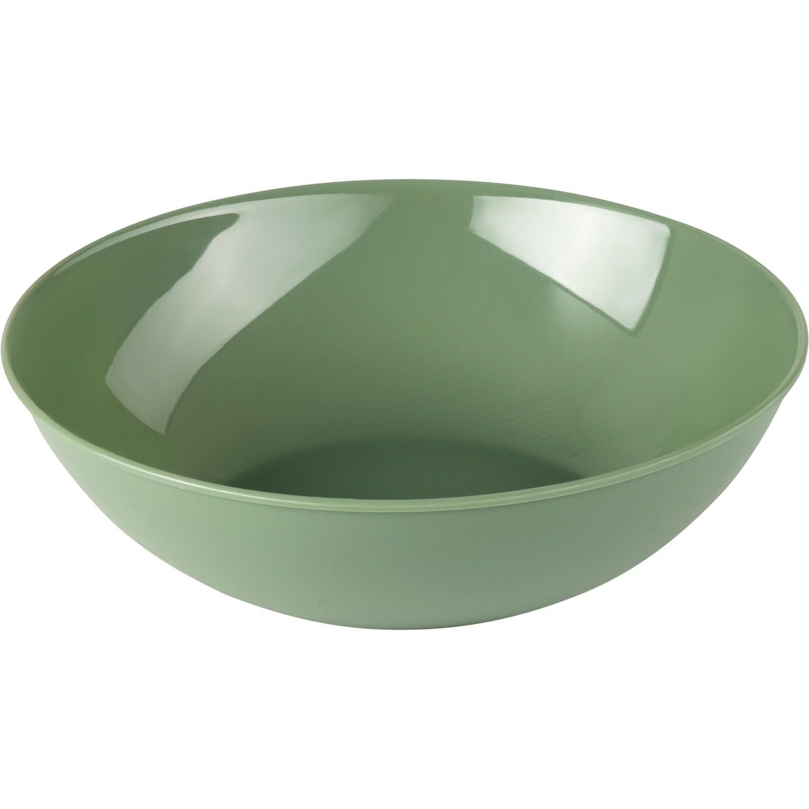 GSI Outdoors 77146 Cascadian Bowl – 6" Lightweight BPA-Free Recycled Plastic Tableware for Camping, RV, Backpacking and Outdoor Dining, Sage