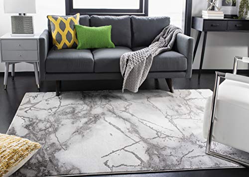 Tapete Decorativo SAFAVIEH 274x200 cm Gris Moderno miniatura 1